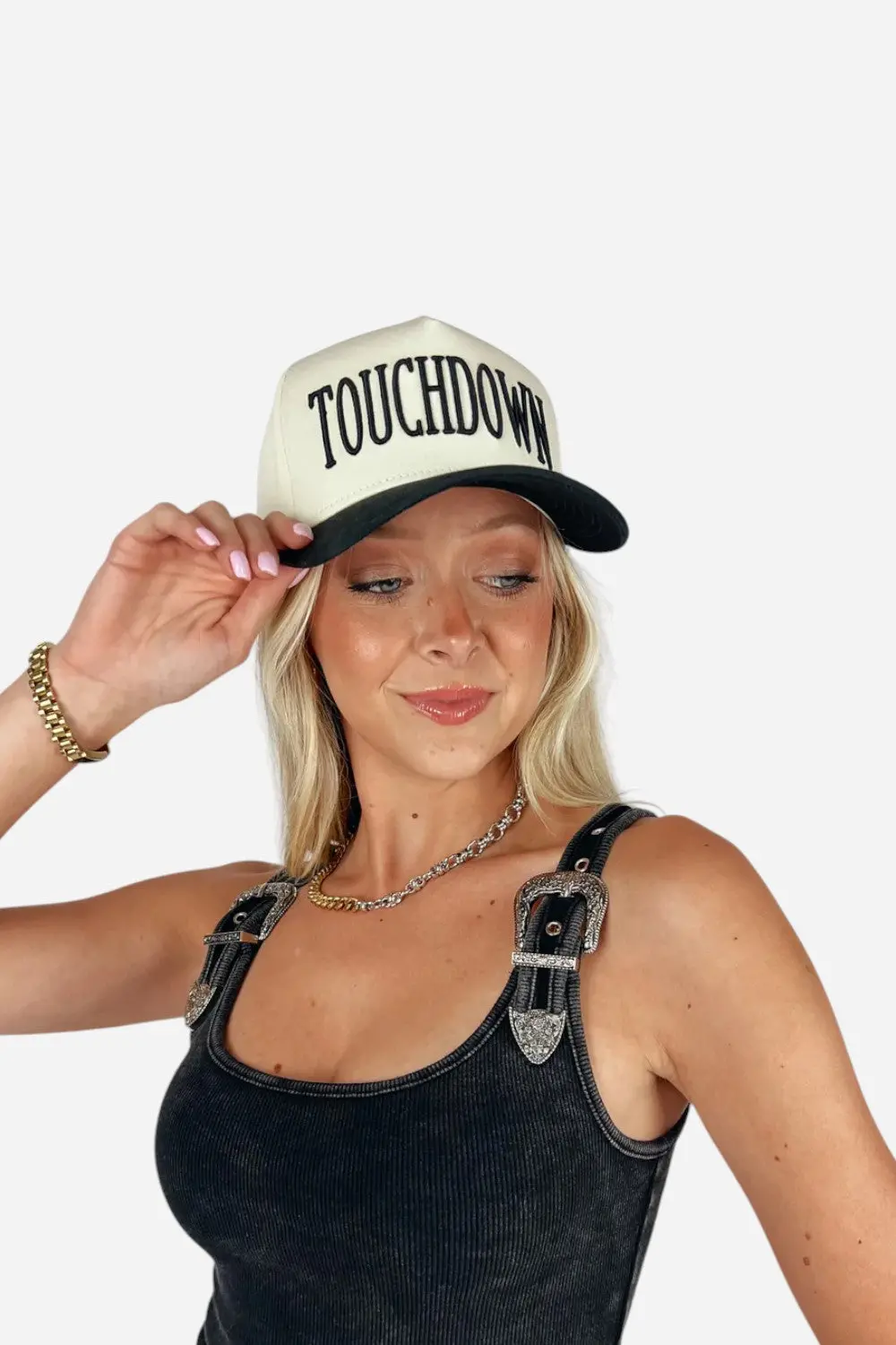 Social Statement Touchdown Embroidered Hat 1
