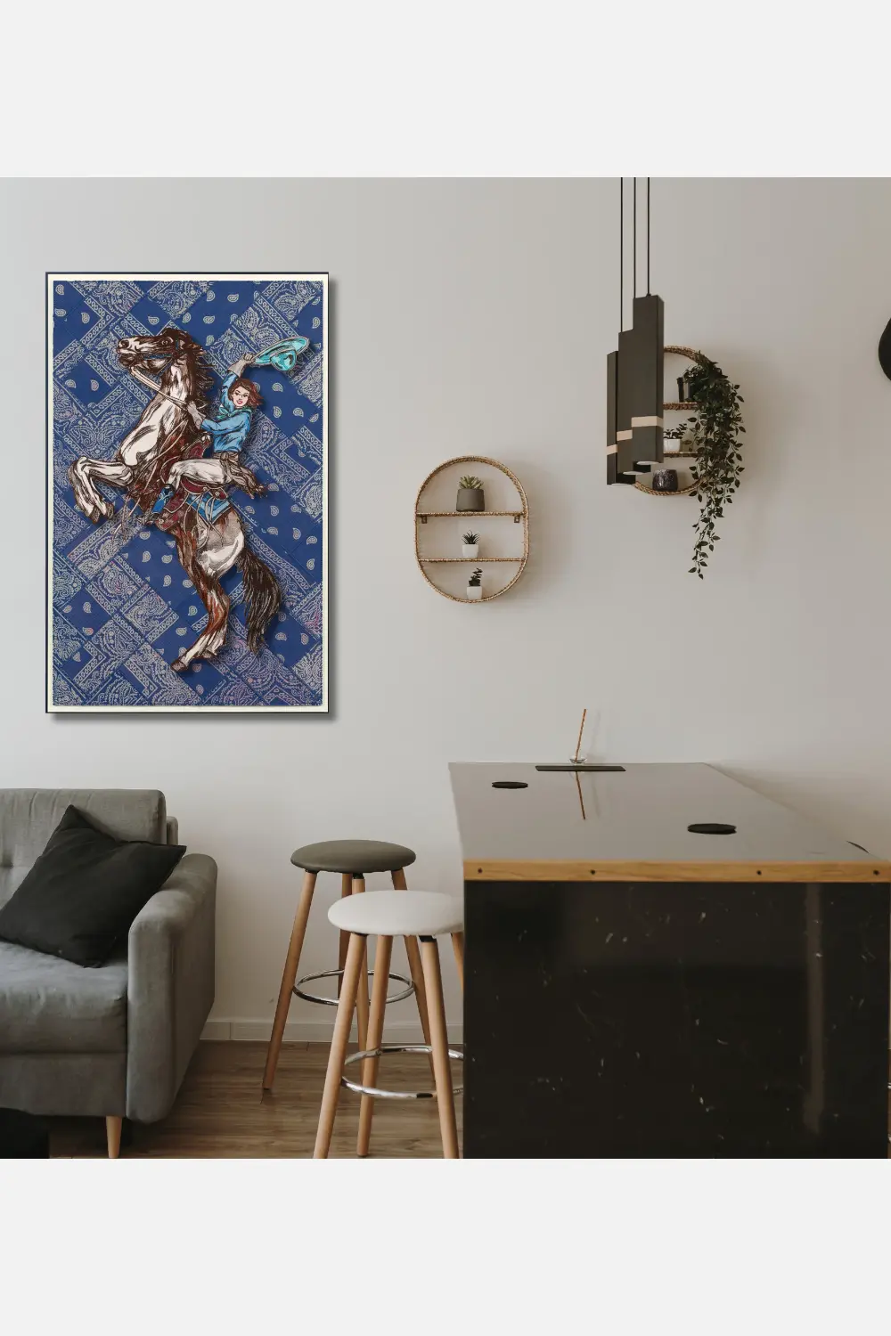 Steven Wilson Studio Trick Rider Bandana 26X40 1
