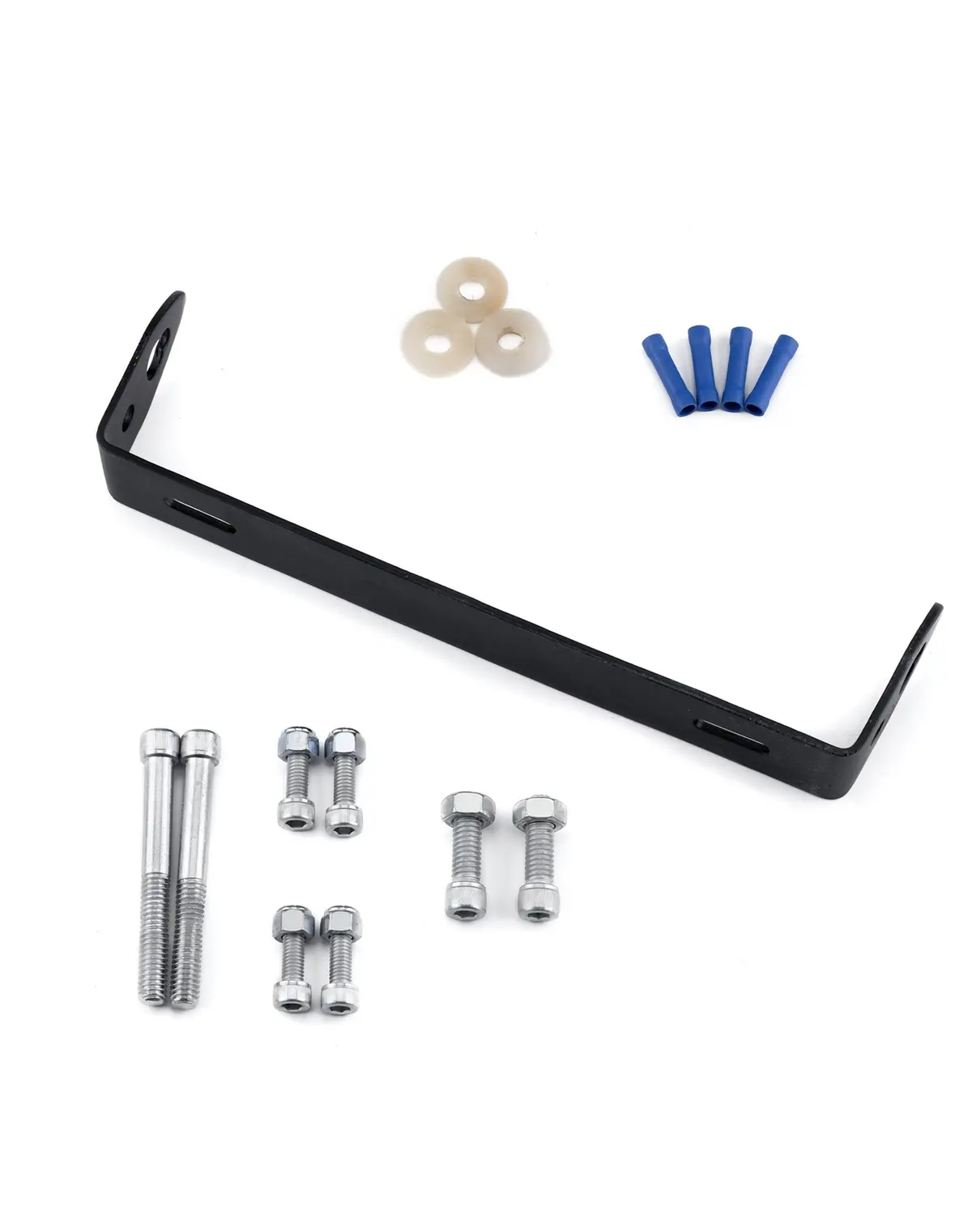 Universal Turn Signal Relocation Kit Black 1