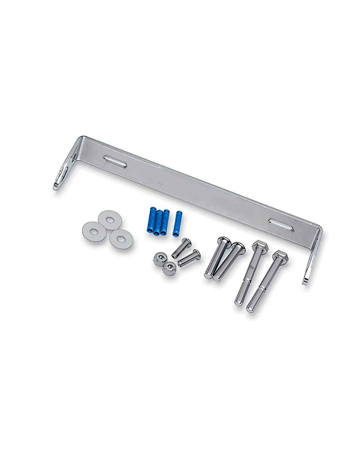 Universal Turn Signal Relocation Kit Chrome 1