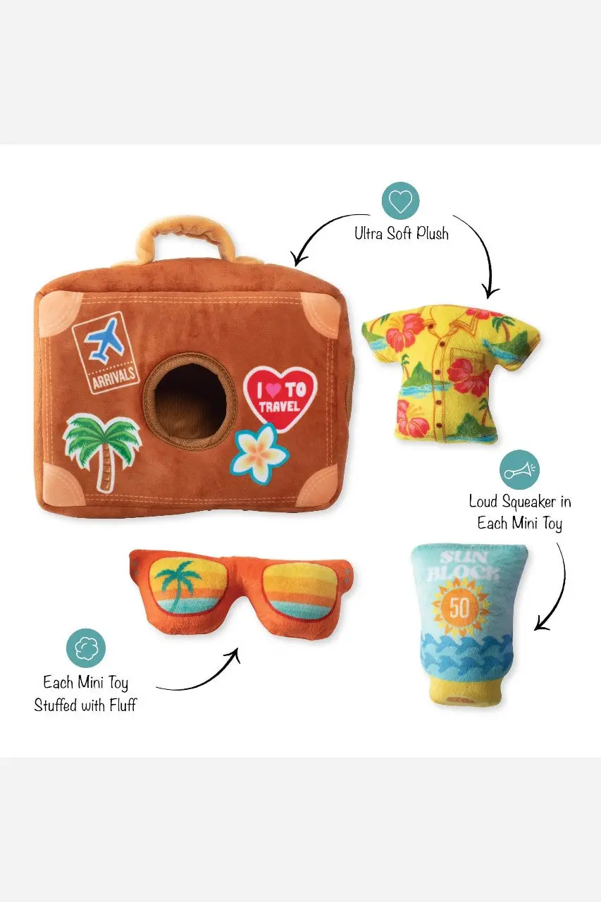 Fringe Studio Pack Your Bags Interactive Dog Toy 2