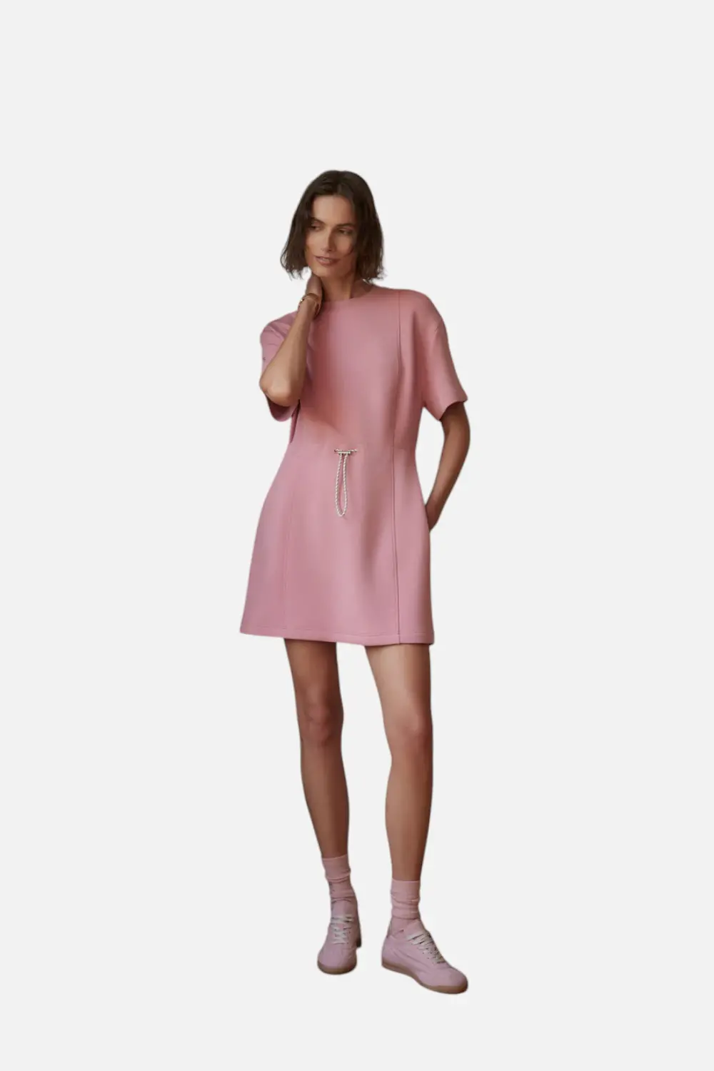 Varley Maple Dress 2.0 In Brandy Rose 1