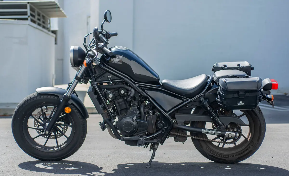 10L - Incognito Quick Mount Small Honda Rebel 500 Solo Saddlebag (Left Only) 2