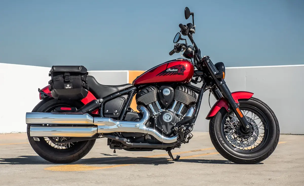 10L - Incognito Quick Mount Small Indian Chief Bobber Solo Saddlebag (Right Only) 2