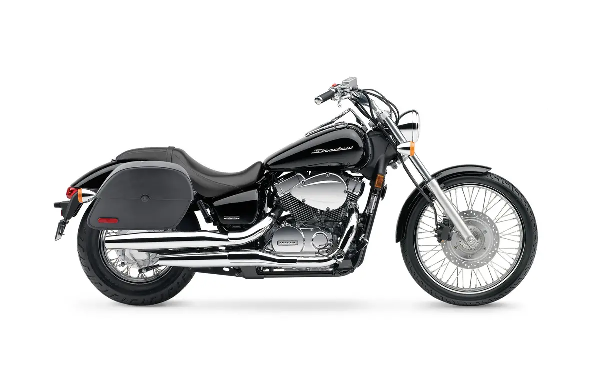 32L - Panzer Large Hard Mount Shock Cutout Honda Shadow 750 (Incl. C2) Saddlebags 2