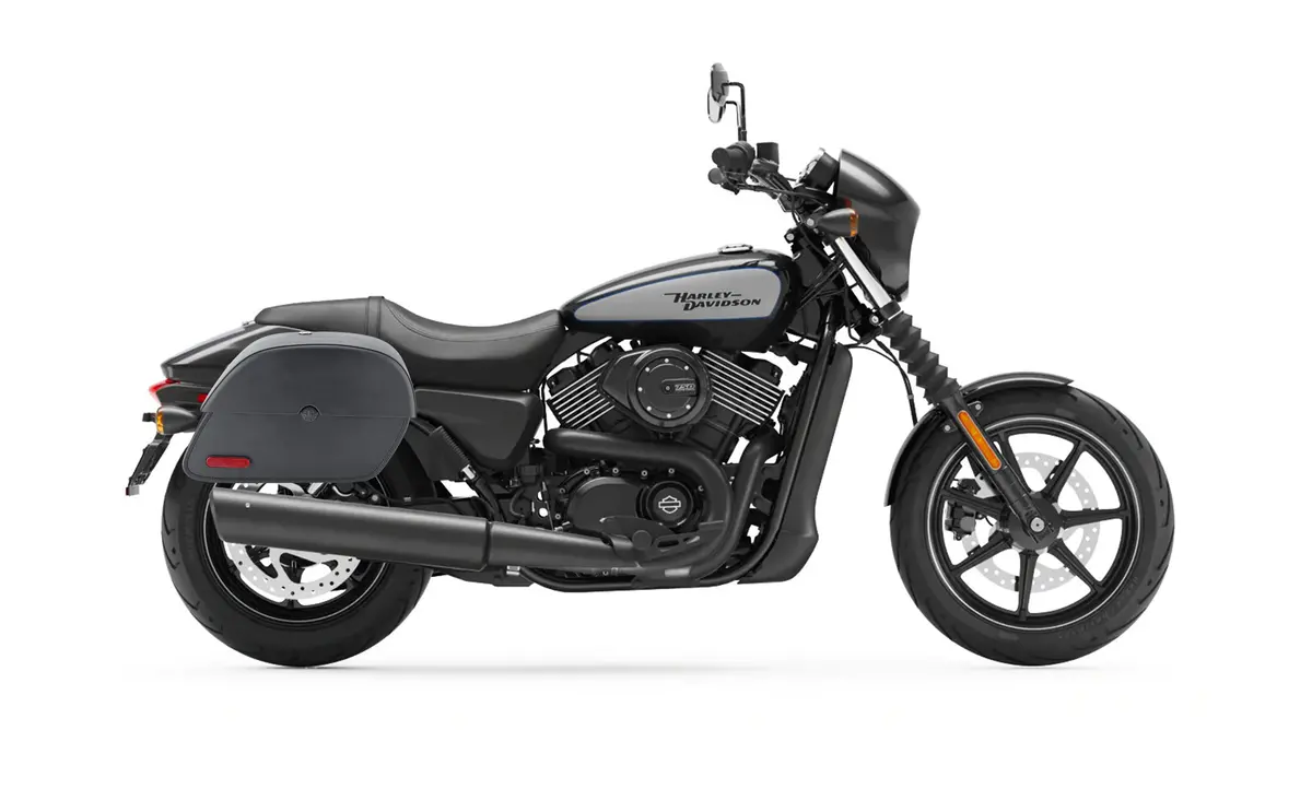 32L - Panzer Large Hard Mount Shock Cutout Saddlebags For Harley Street 750 Xg750 2