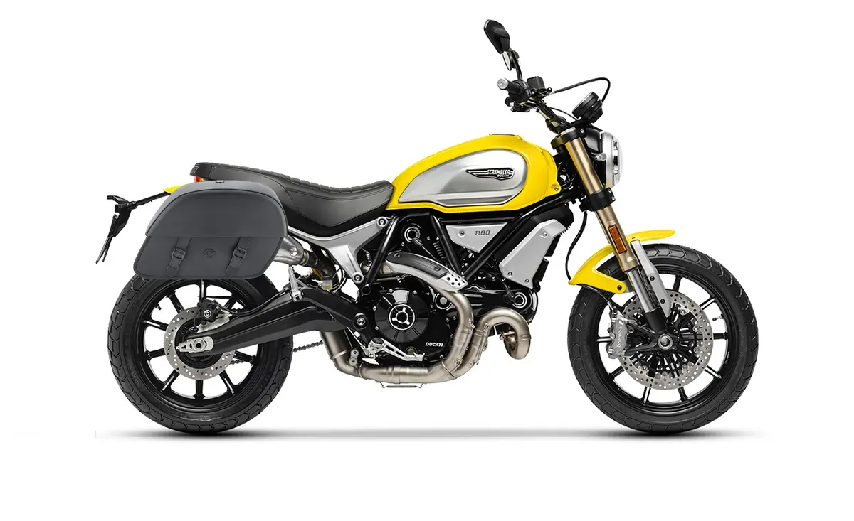 28L - Baelor Medium Quick Mount Ducati Scrambler 1100/Special/Sport Motorcycle Saddlebags 2