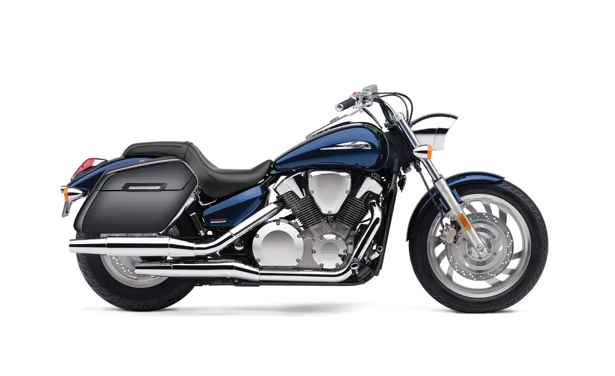 42L - Baldur Xl Honda Vtx 1300 C Painted Motorcycle Hard Saddlebags 2