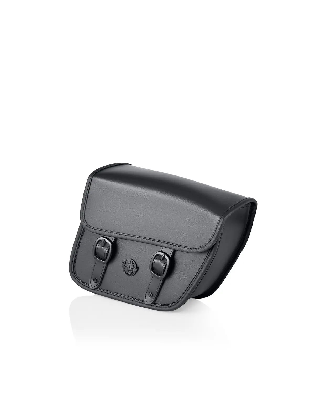 5L - Bront Triumph Bonneville T120 Leather Motorcycle Solo Saddlebag 1
