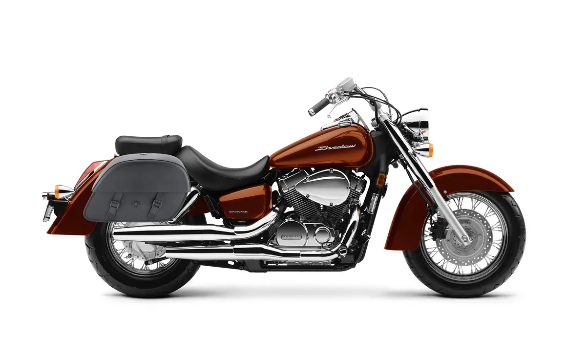 28L - Baelor Medium Hard Mount Honda Shadow 1100 Aero Motorcycle Saddlebags 2