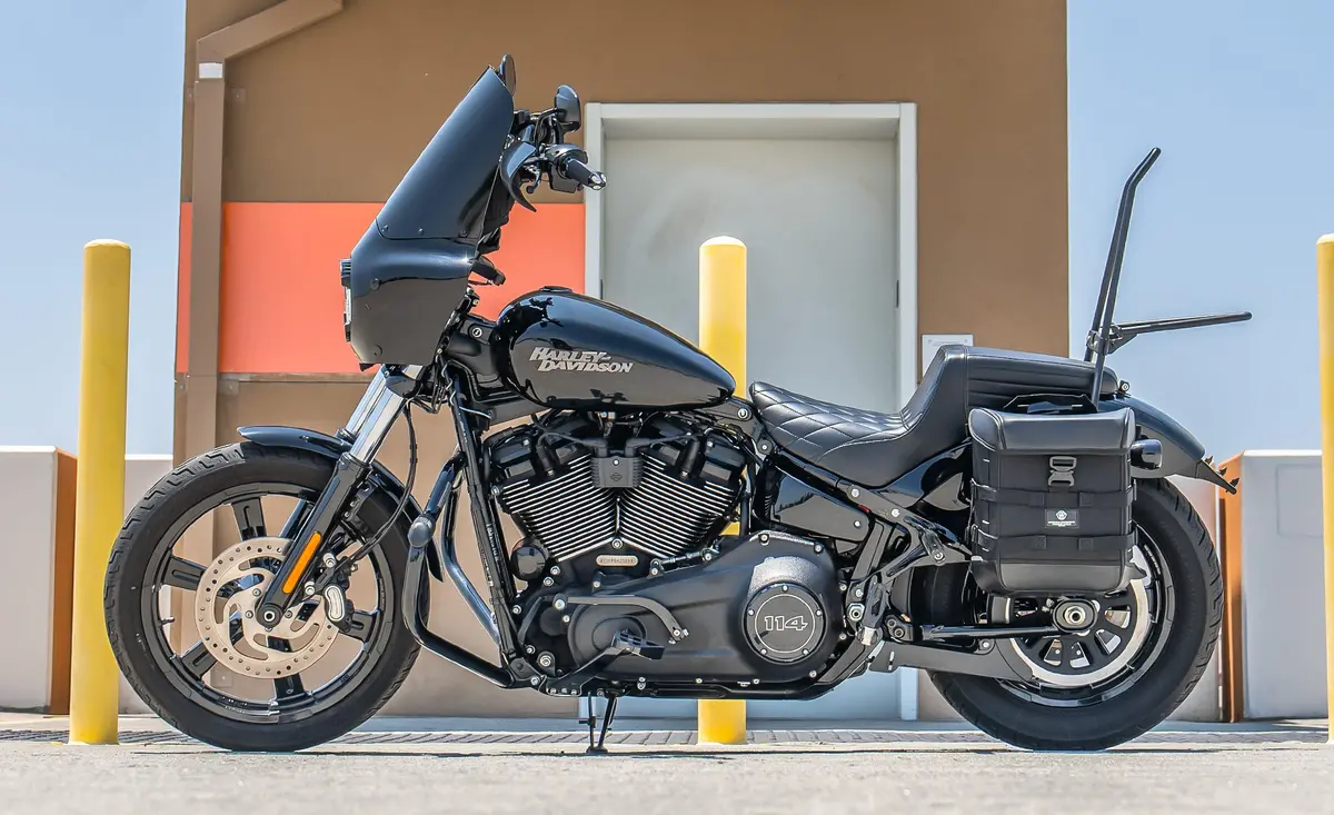 15L - Incognito Quick Mount Medium Solo Motorcycle Saddlebag (Left Only) For Harley Softail Street Bob Fxbb/S 2