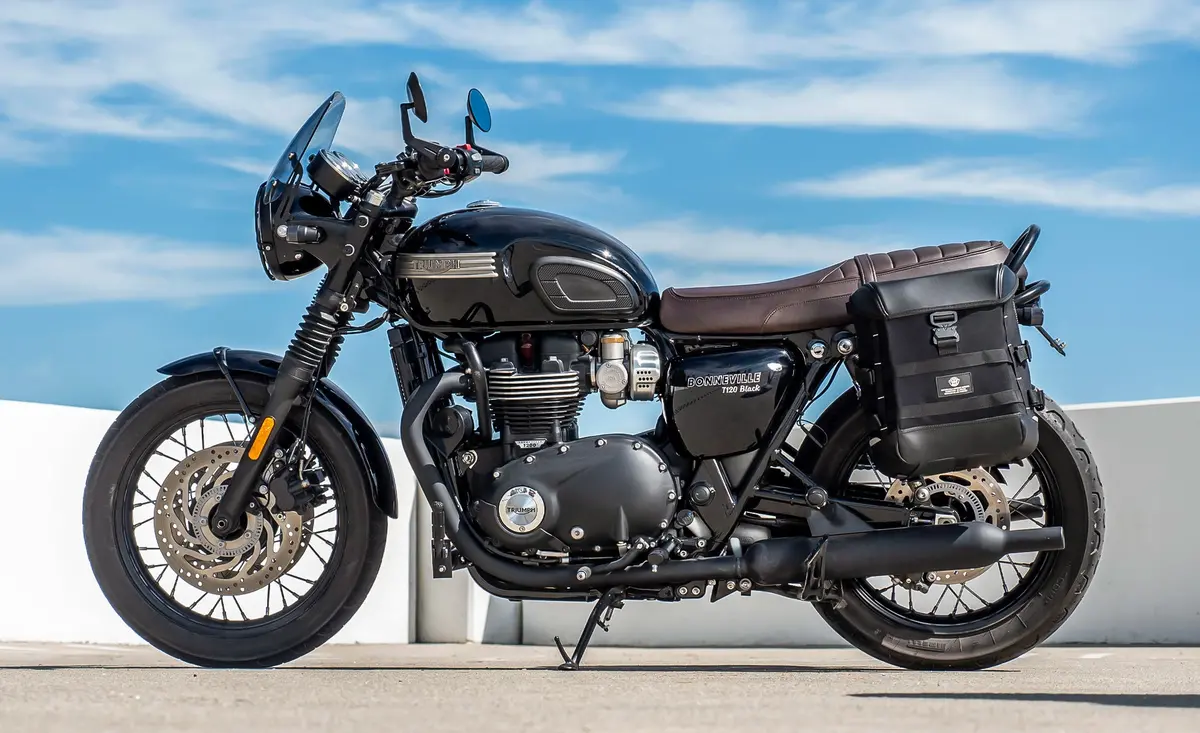 15L - Incognito Quick Mount Medium Triumph Bonneville T100 Solo Motorcycle Saddlebag (Left Only) 2