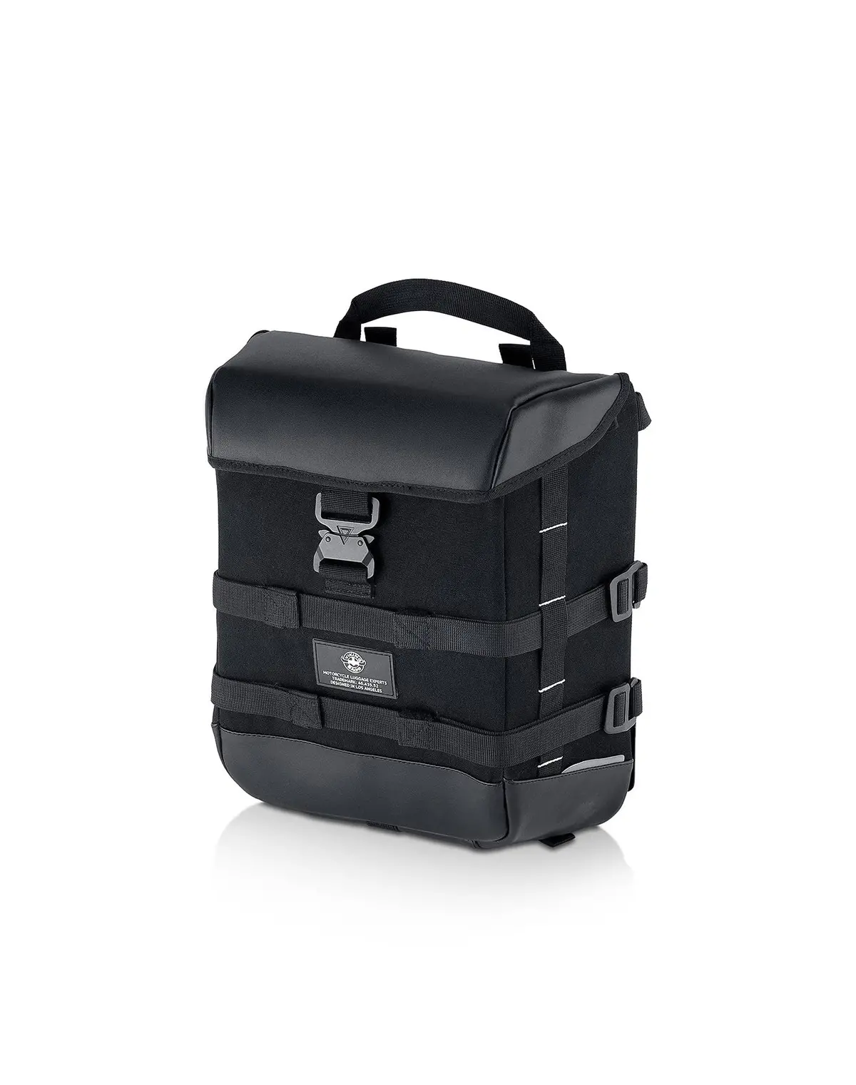 15L - Incognito Quick Mount Medium Triumph Scrambler Solo Motorcycle Saddlebag (Left Only) 1