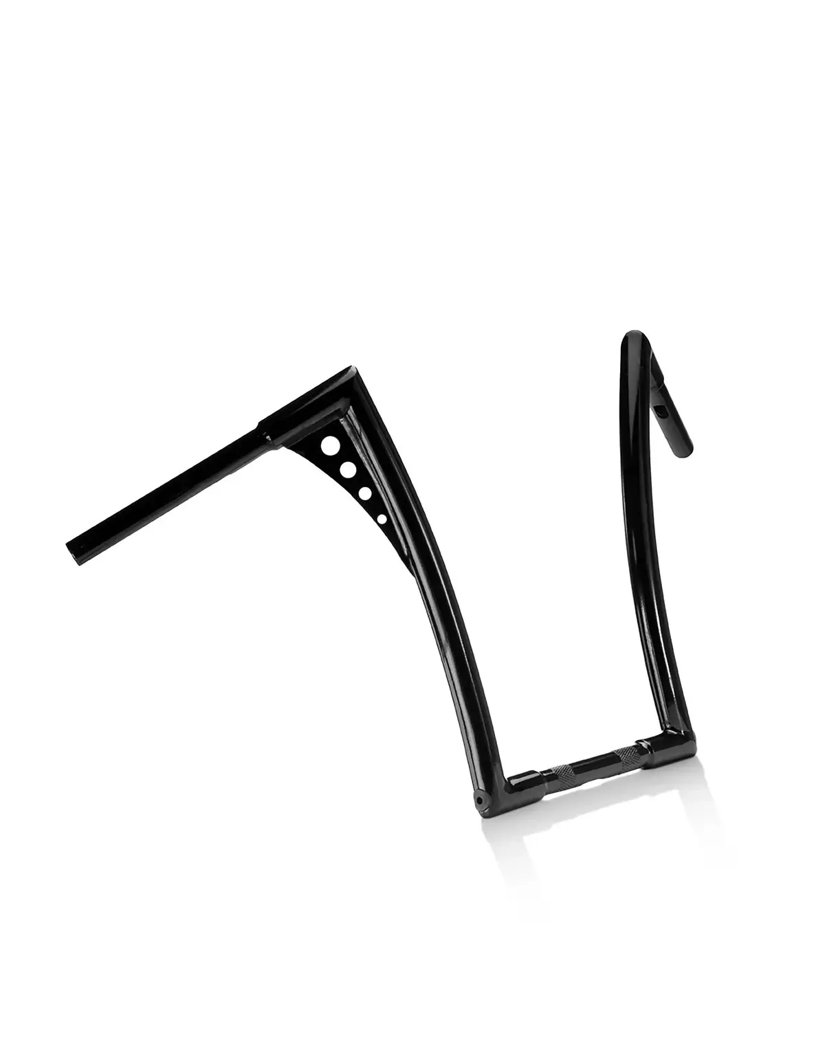 Viking Iron Born 12" Handlebar For Harley Softail Custom Fxstc Gloss Black 1