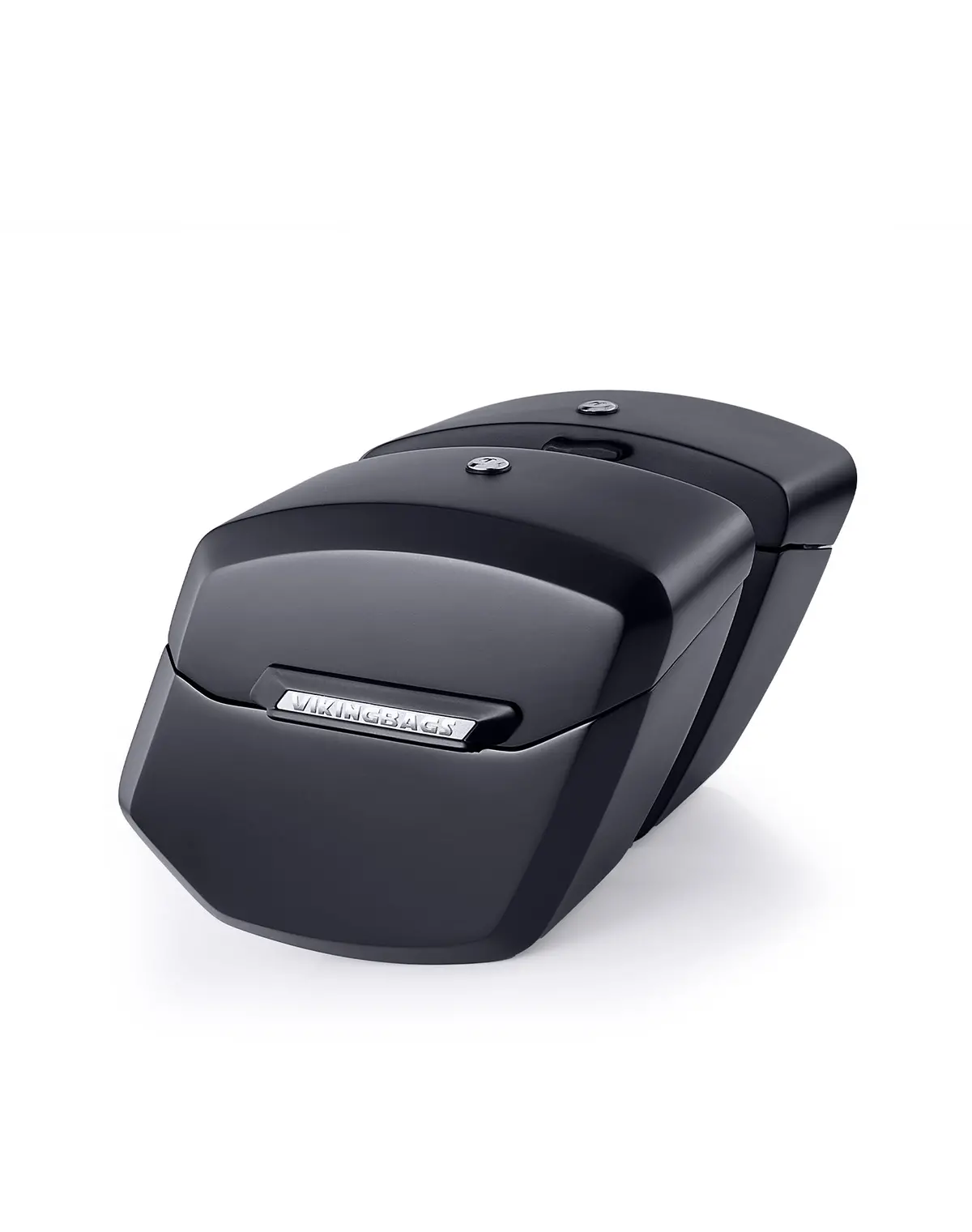 24L - Ironclad Quick-Mount Medium Indian Scout Rogue Matte Hard Saddlebags 1