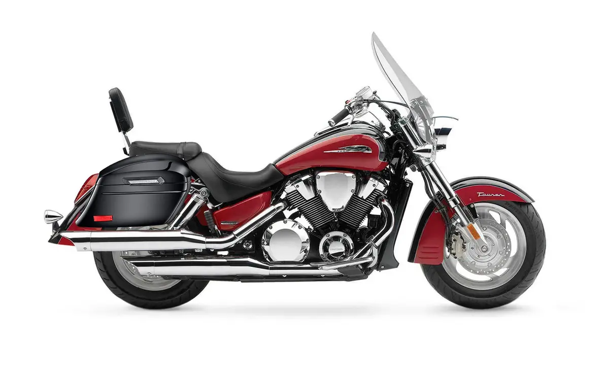44L - Lamellar Stallion Extra Large Honda Vtx 1800 T (Tourer) Painted Motorcycle Hard Saddlebags 2