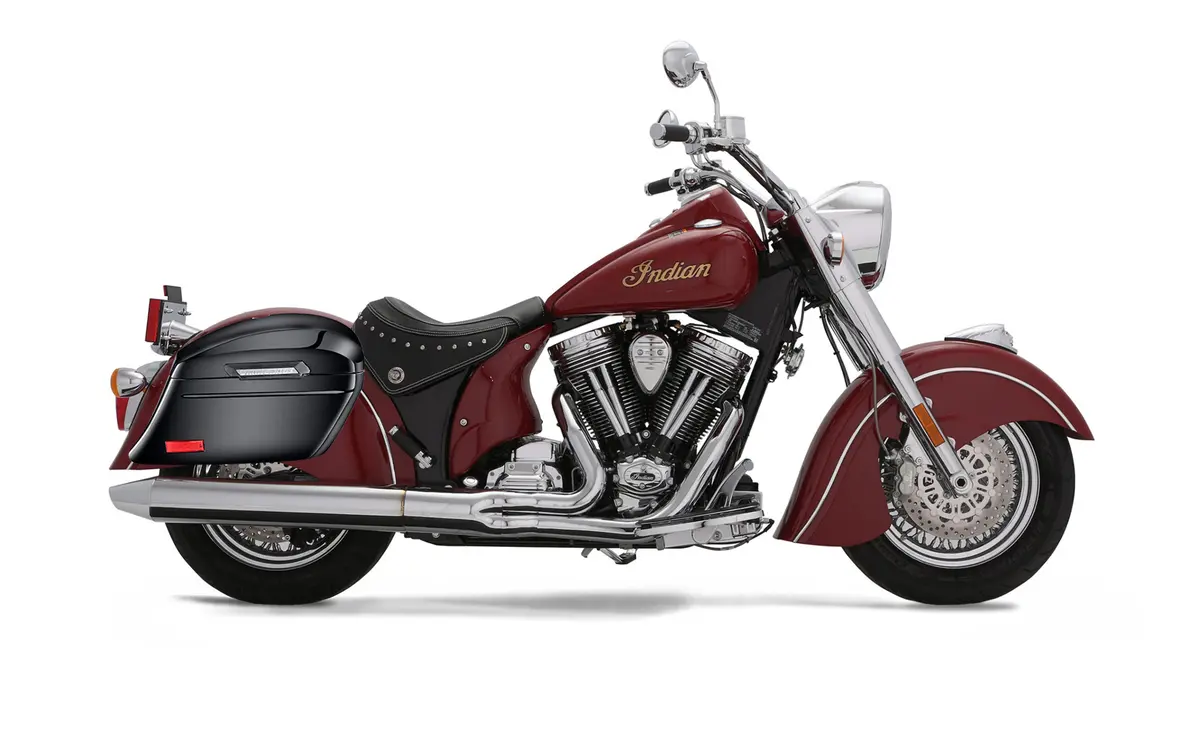 44L - Lamellar Stallion Extra Large Indian Chief Deluxe Painted Motorcycle Hard Saddlebags 2