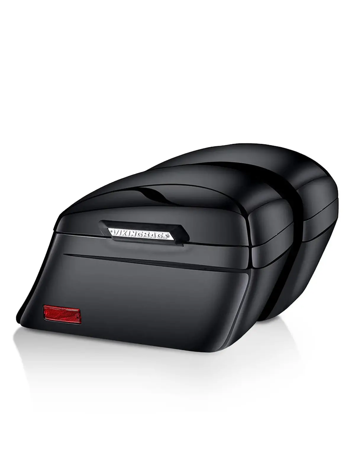 44L - Lamellar Stallion Extra Large Painted Motorcycle Hard Saddlebags For Harley Softail Fat Boy Flfb/S 1