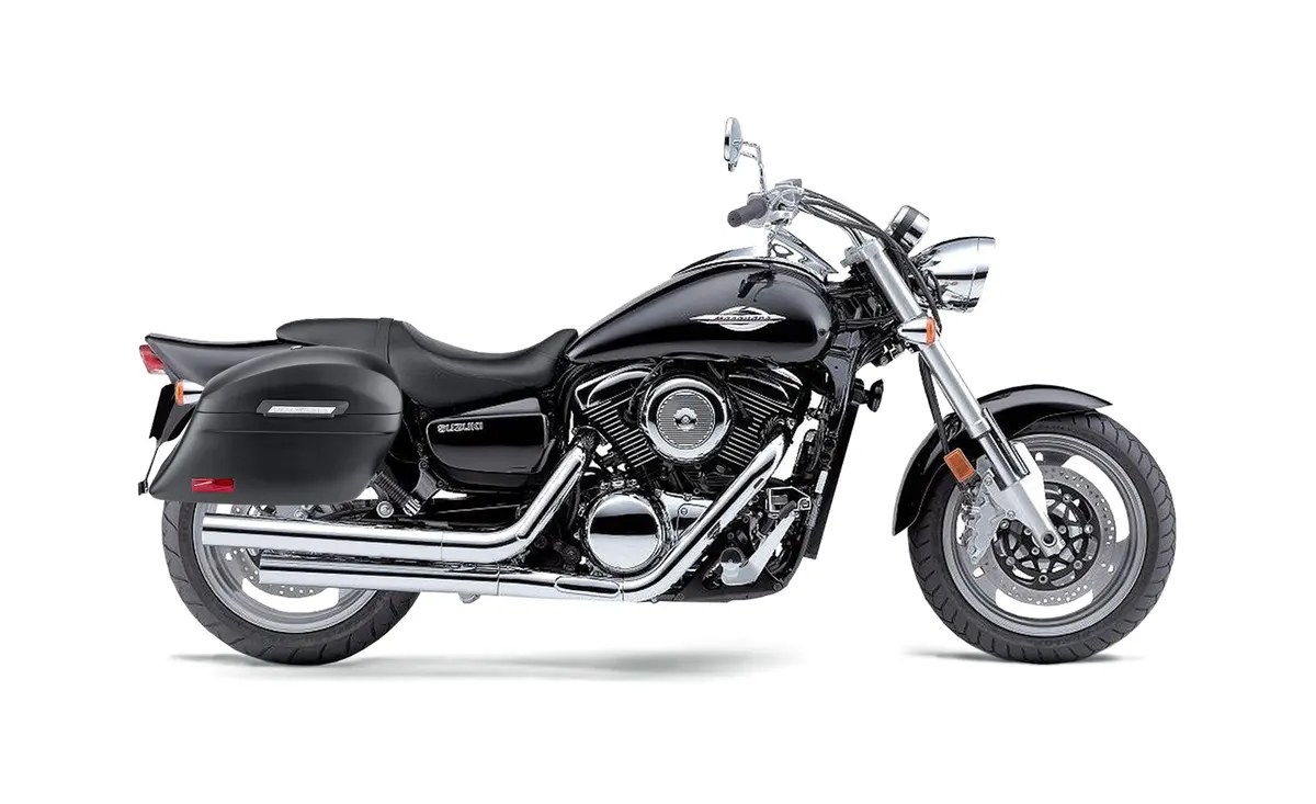 44L - Lamellar Stallion Extra Large Suzuki Boulevard M95 Vz1600 Matte Motorcycle Hard Saddlebags 2