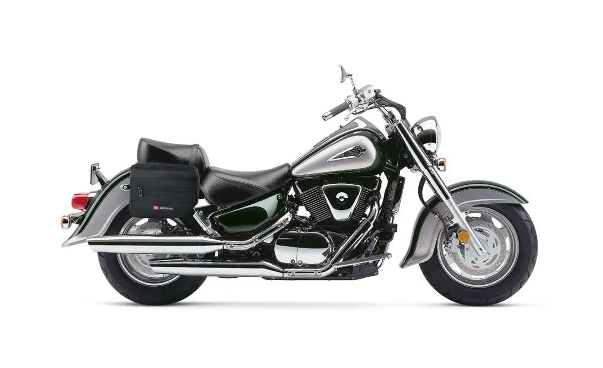 10L - Patriot Small Suzuki Intruder 1500 Vl1500 Throw Over Saddlebags 2