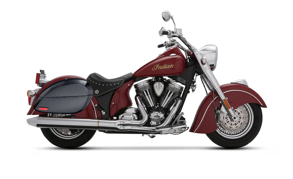 28L - Phantom Large Indian Chief Deluxe Painted Motorcycle Hard Saddlebags 2
