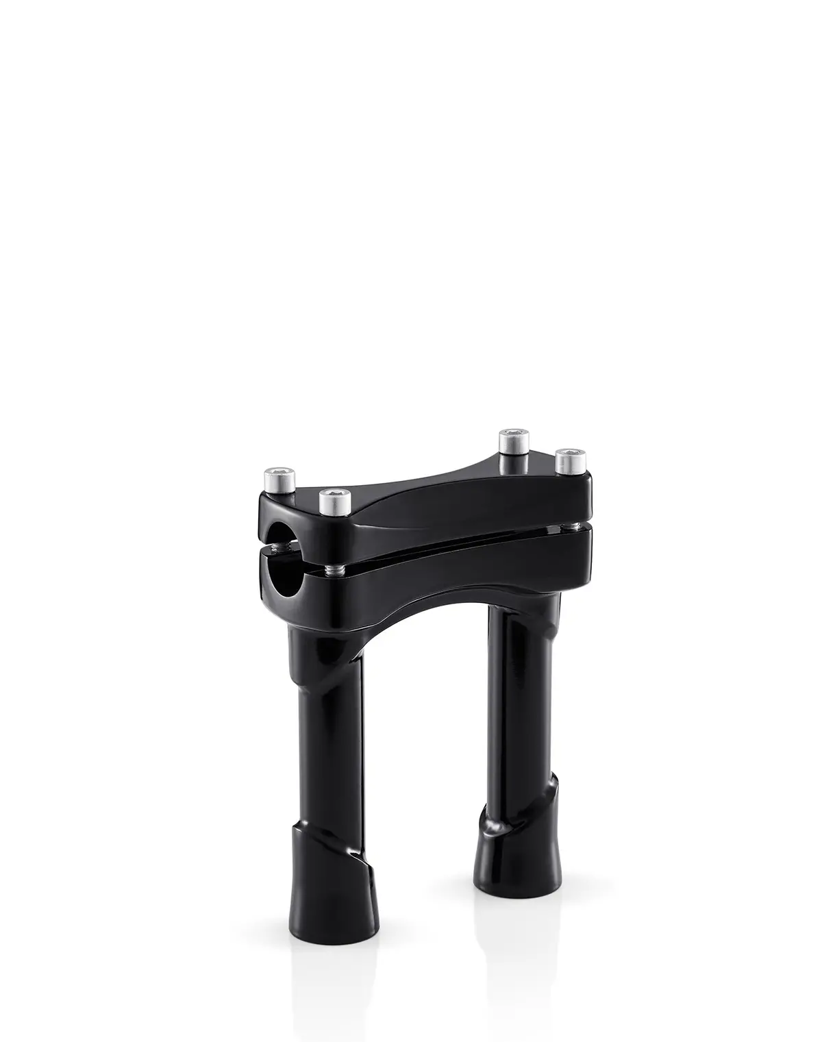 Viking Warlock 6" Handlebar Risers For Harley Dyna Low Rider Fxdl/I Gloss Black 1