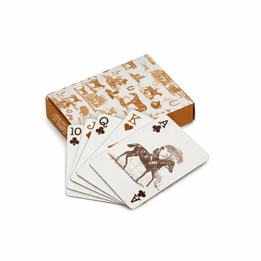 Vintage Equestrian Playing Cards 1