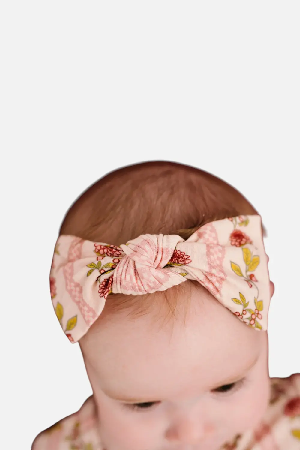 Little One Shop Vintage Floral Stripe Headband 1