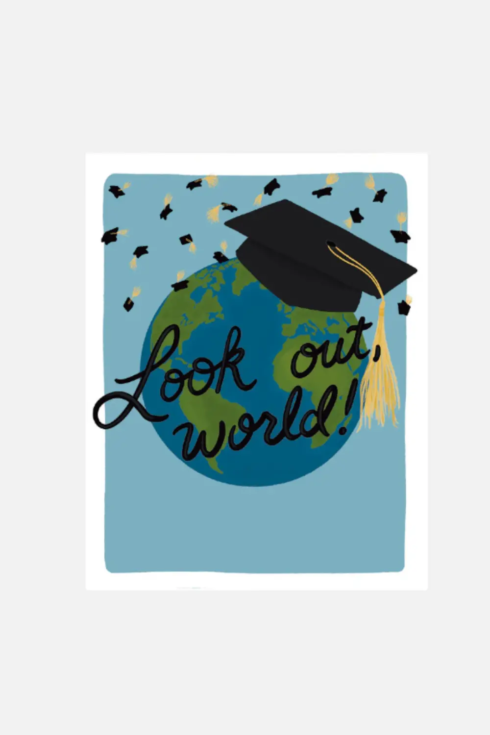 Slightly Stationary Look Out World Card 1