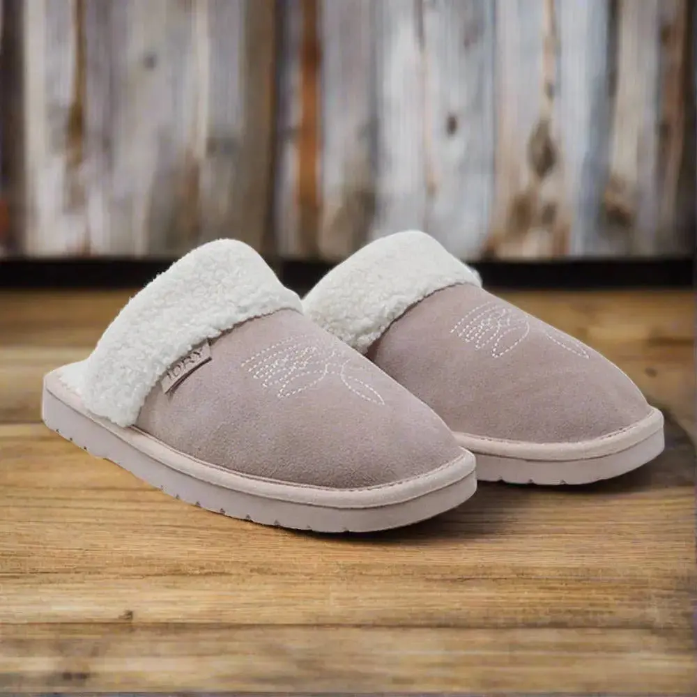 Western Boot Stitch Slippers (Blossom) 1