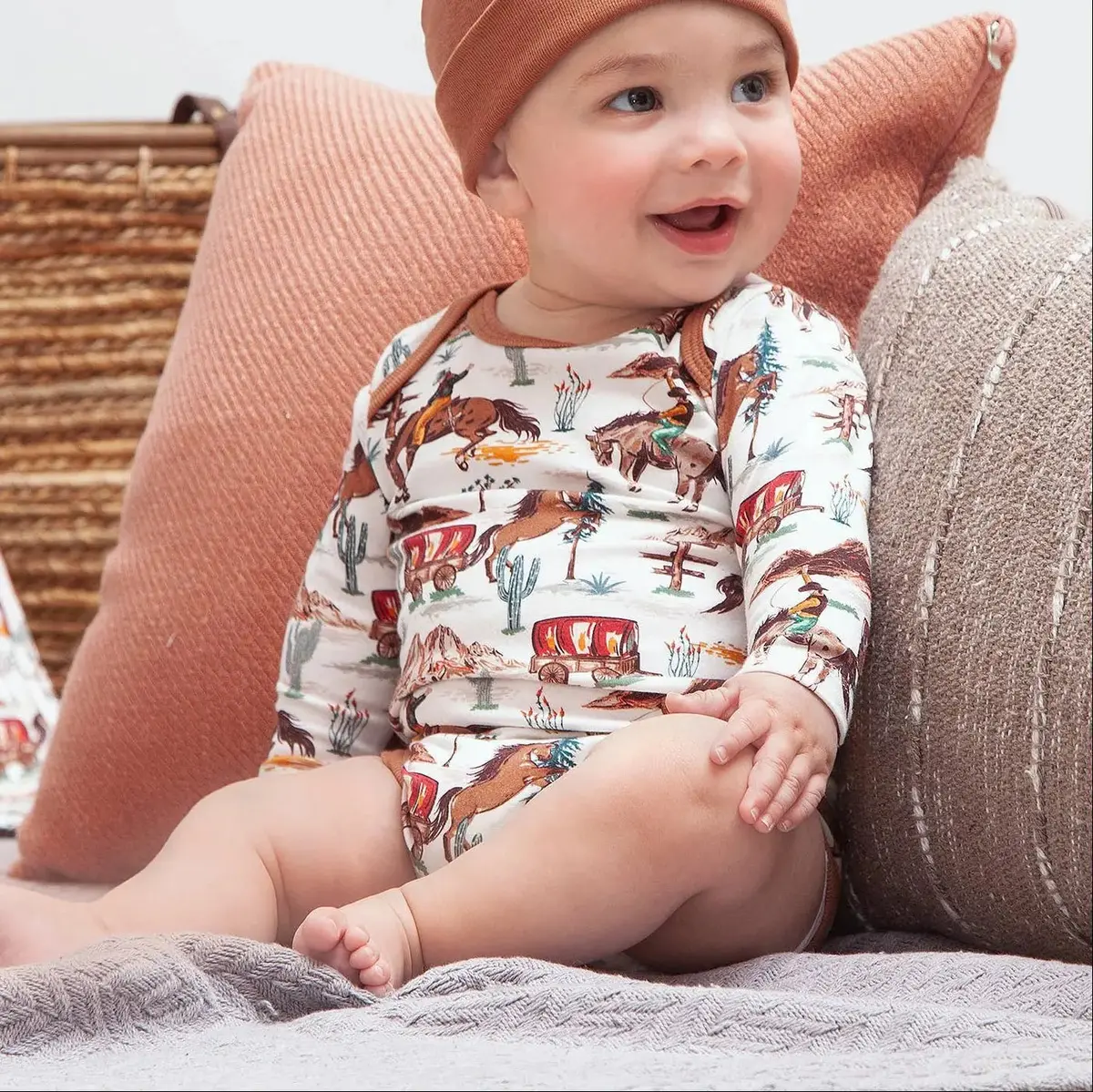 Western Spirit Baby Onesie 1