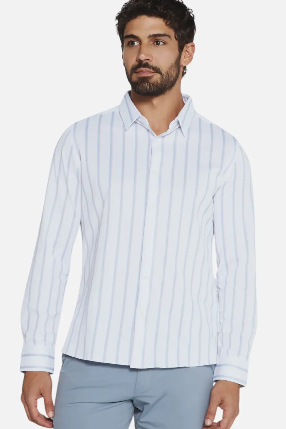 7 Diamonds Alton Long Sleeve In White 1