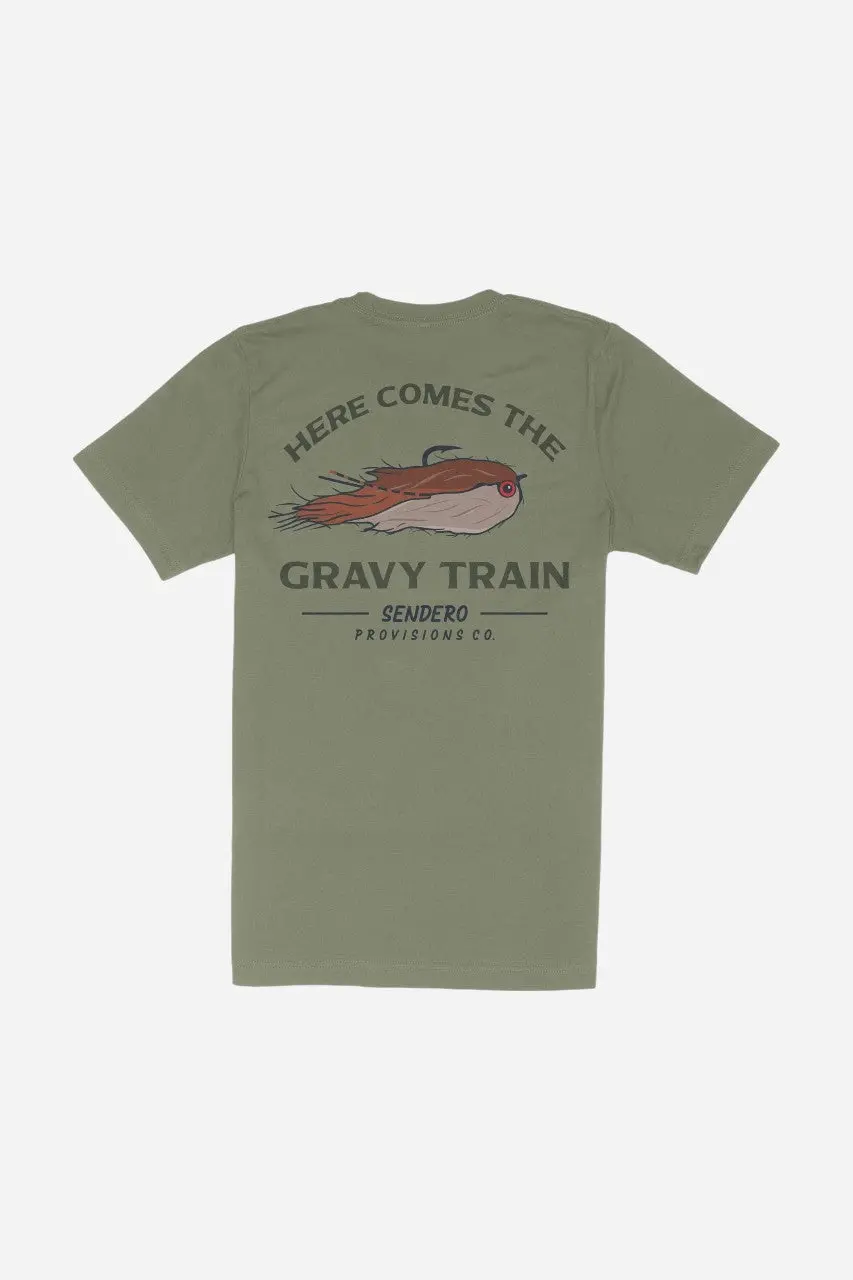 Sendero Gravy Train T-Shirt Sage 1