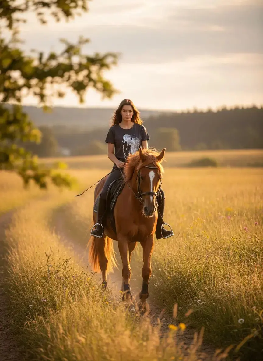Wild Horse Glitter Tee 2