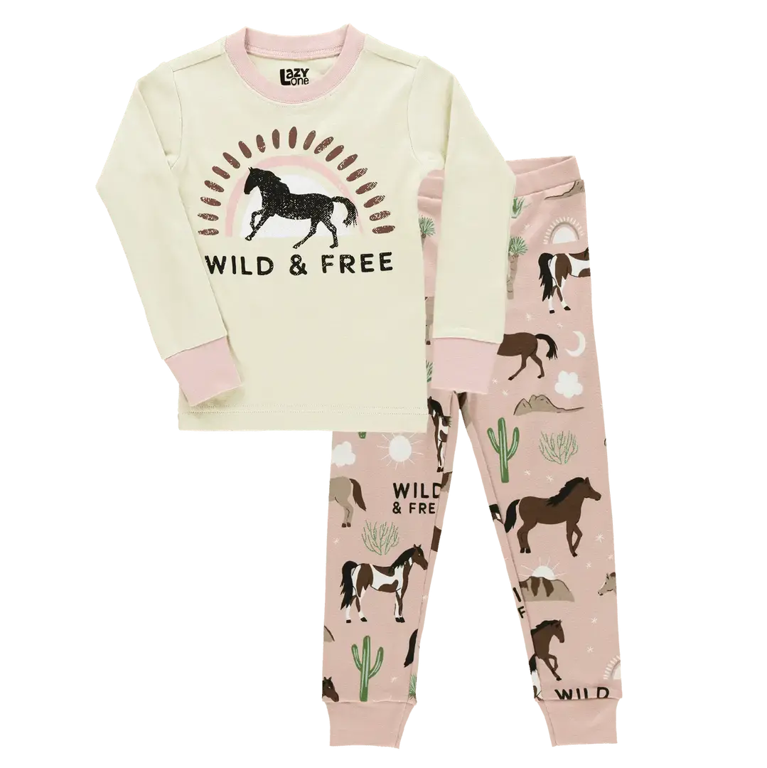 Wild Horses Kid Pj Set 1