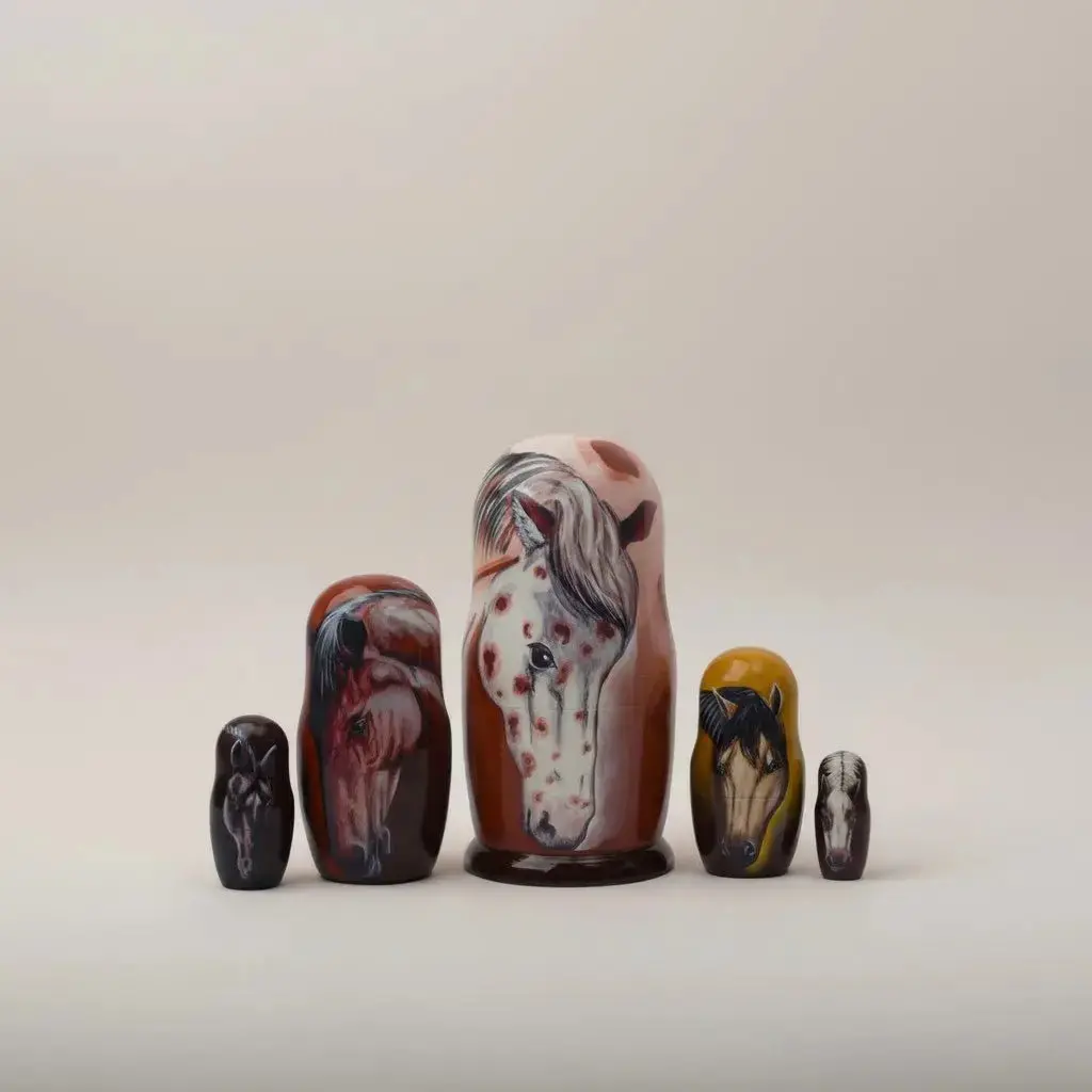 Wild Horses Nesting Doll 1