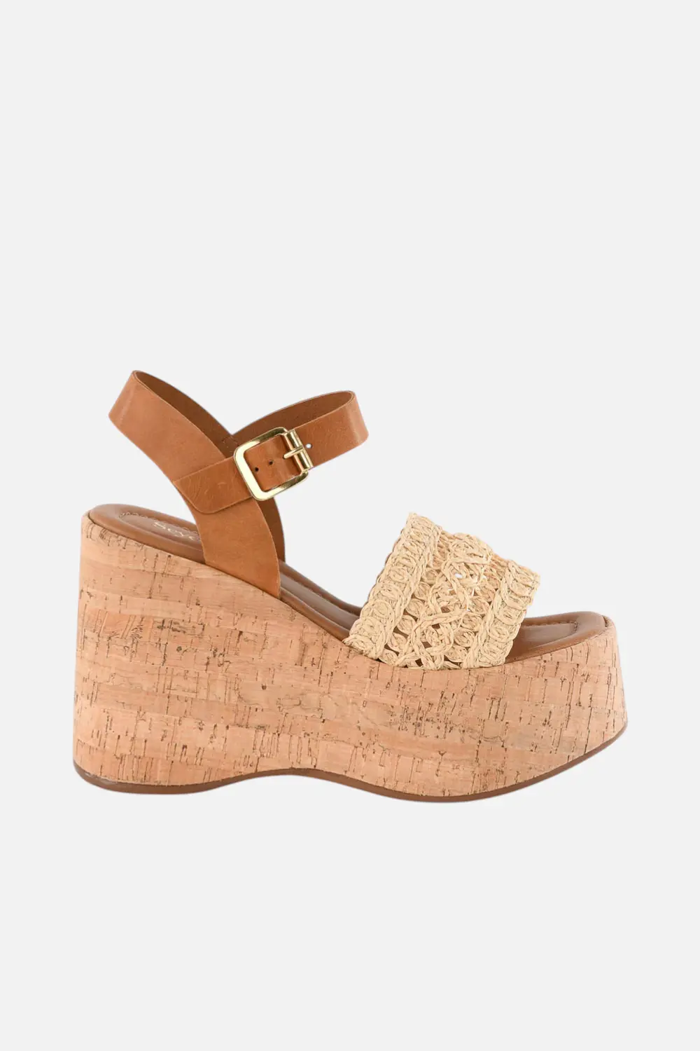 Seychelles Willow Sandal In Natural & Tan 1