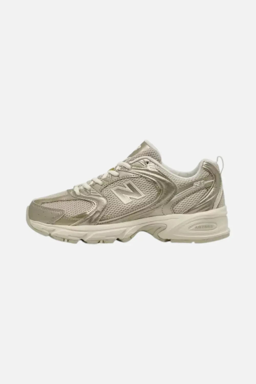 New Balance Women's 530 Sneaker In Gold Metallic 1