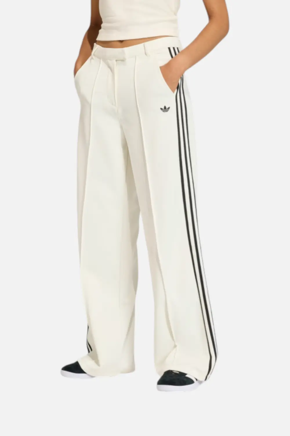 Adidas Women's Sport Tailored Pants In Off White 1