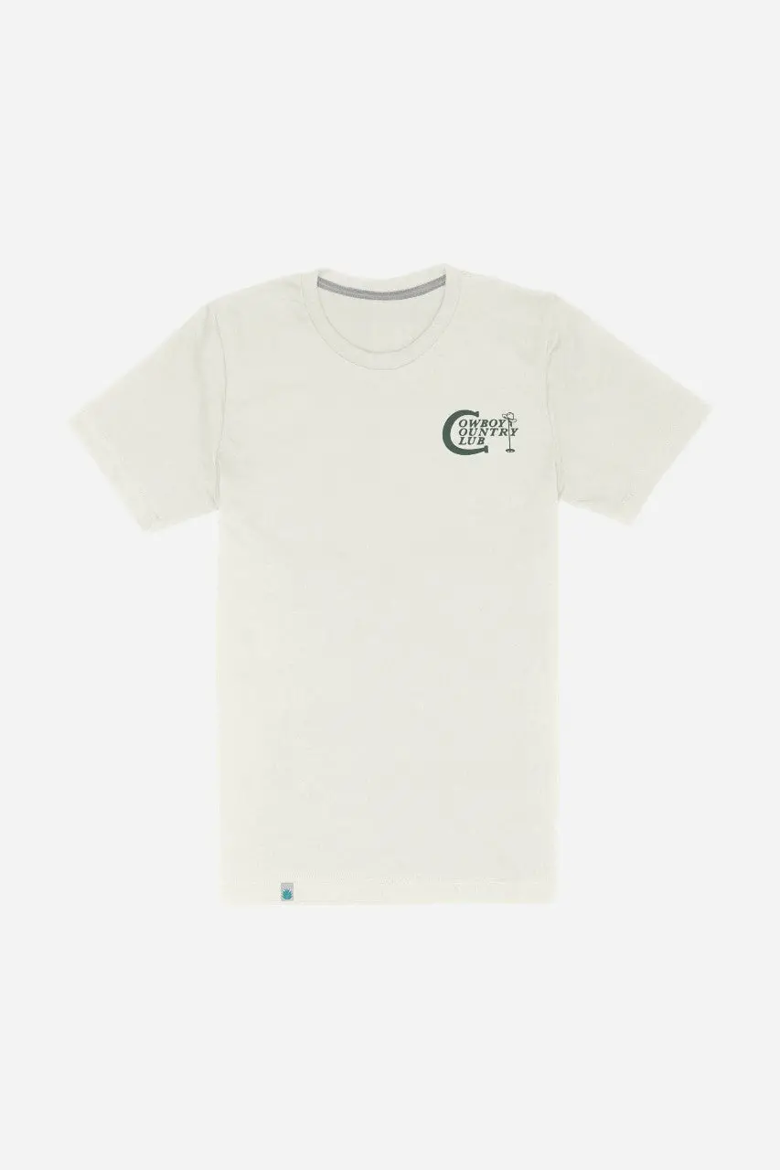 Sendero Cowboy Country Club T-Shirt White 2