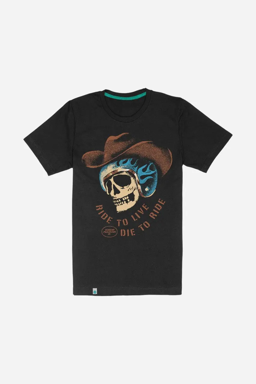 Sendero Die To Ride T-Shirt Black 1