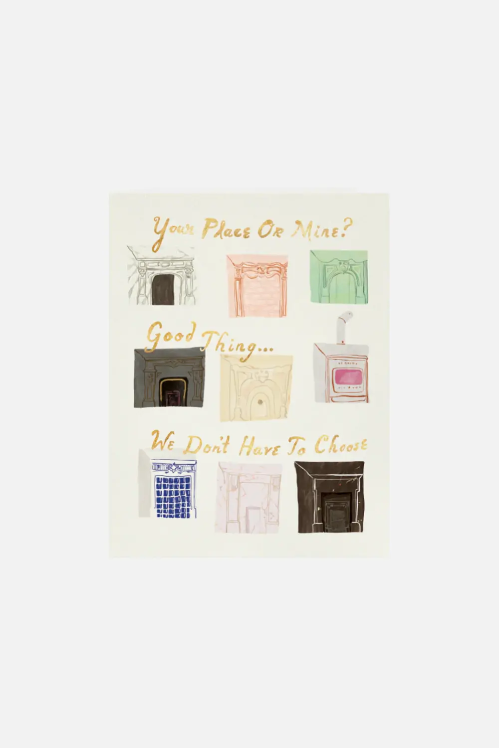 Your Place Or Mine Card 1