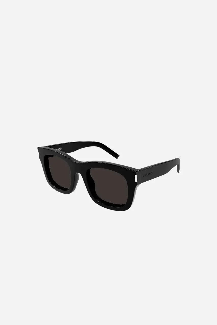 St. Laurent Squared Sunglasses Black (Sl 650 Monceau-001 55) 1