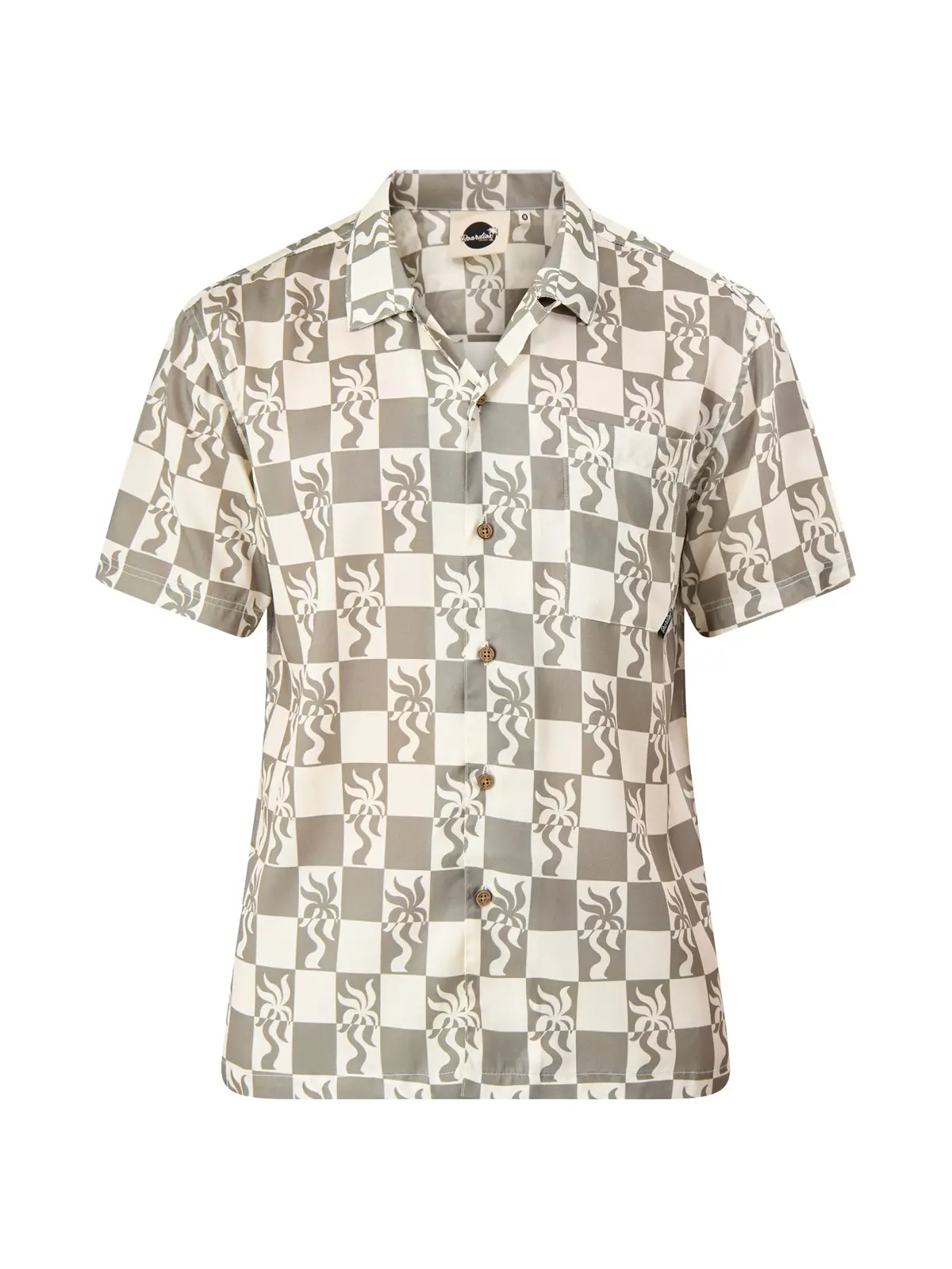 Boardies Clara Palm Camp Collar Shirt 1