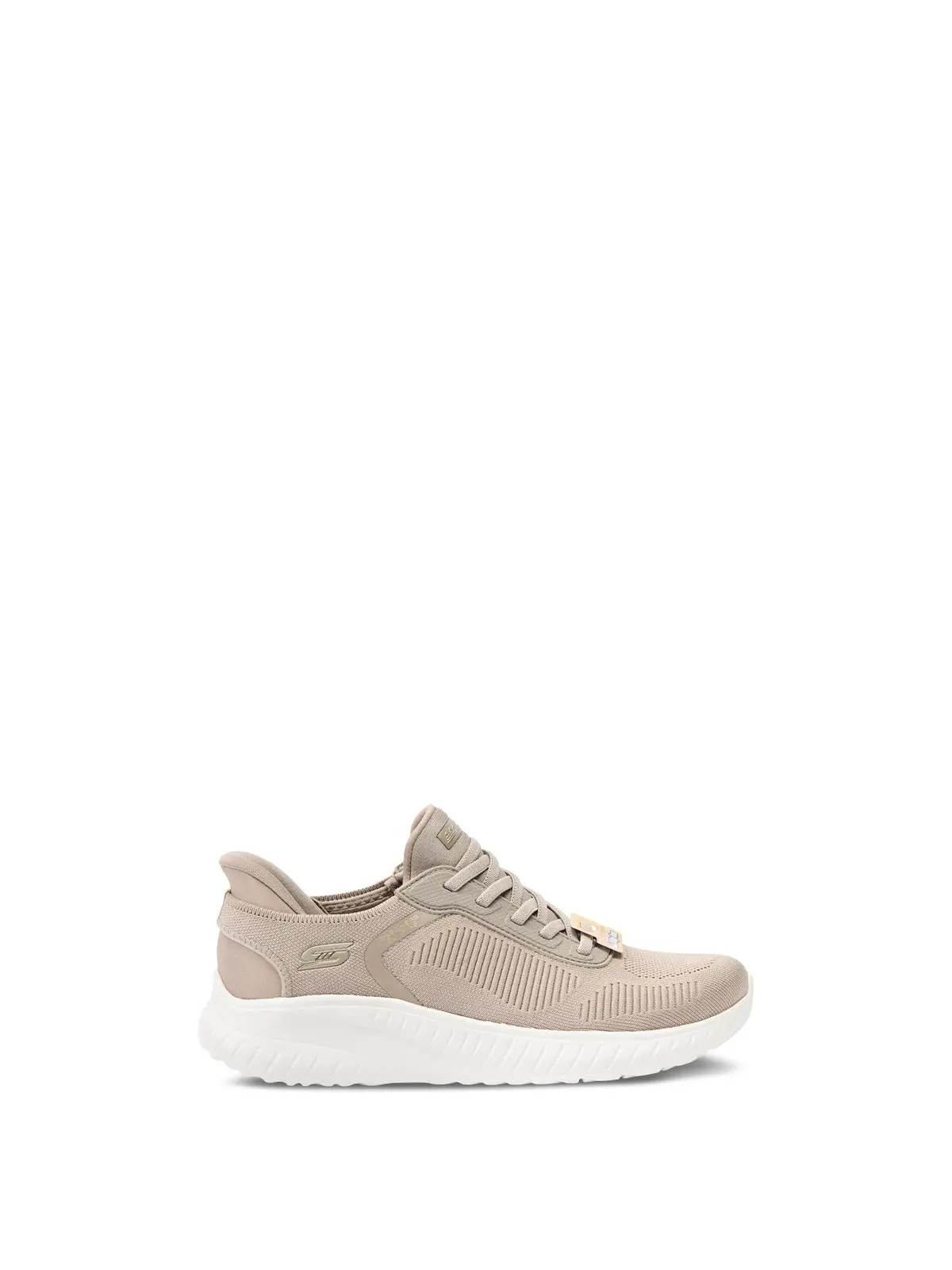 Bobs Squad Chaos Trainers Taupe 1