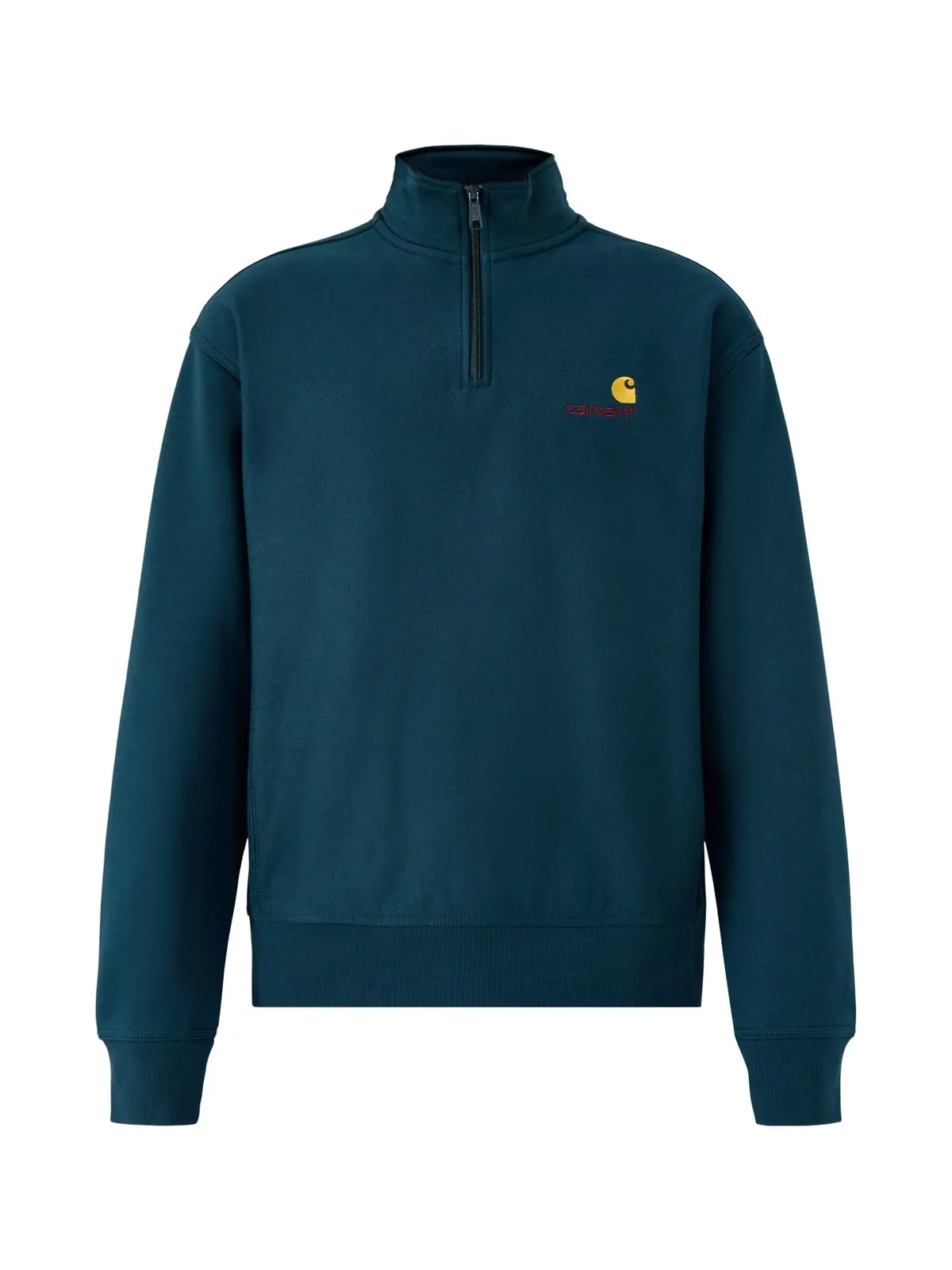 Half Zip American Script Sweatshirt 1