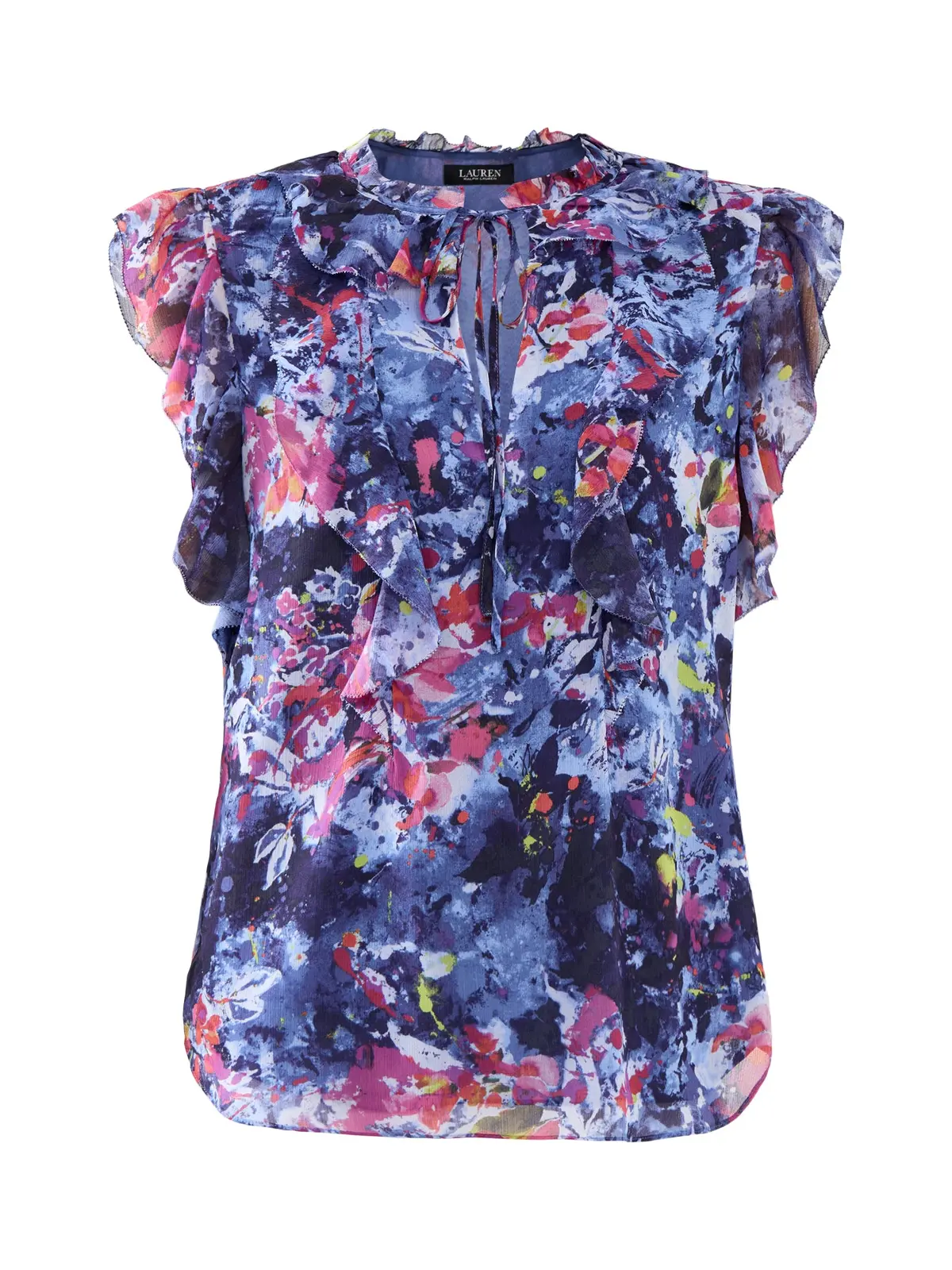 Perlette Floral Ruffle Blouse 1