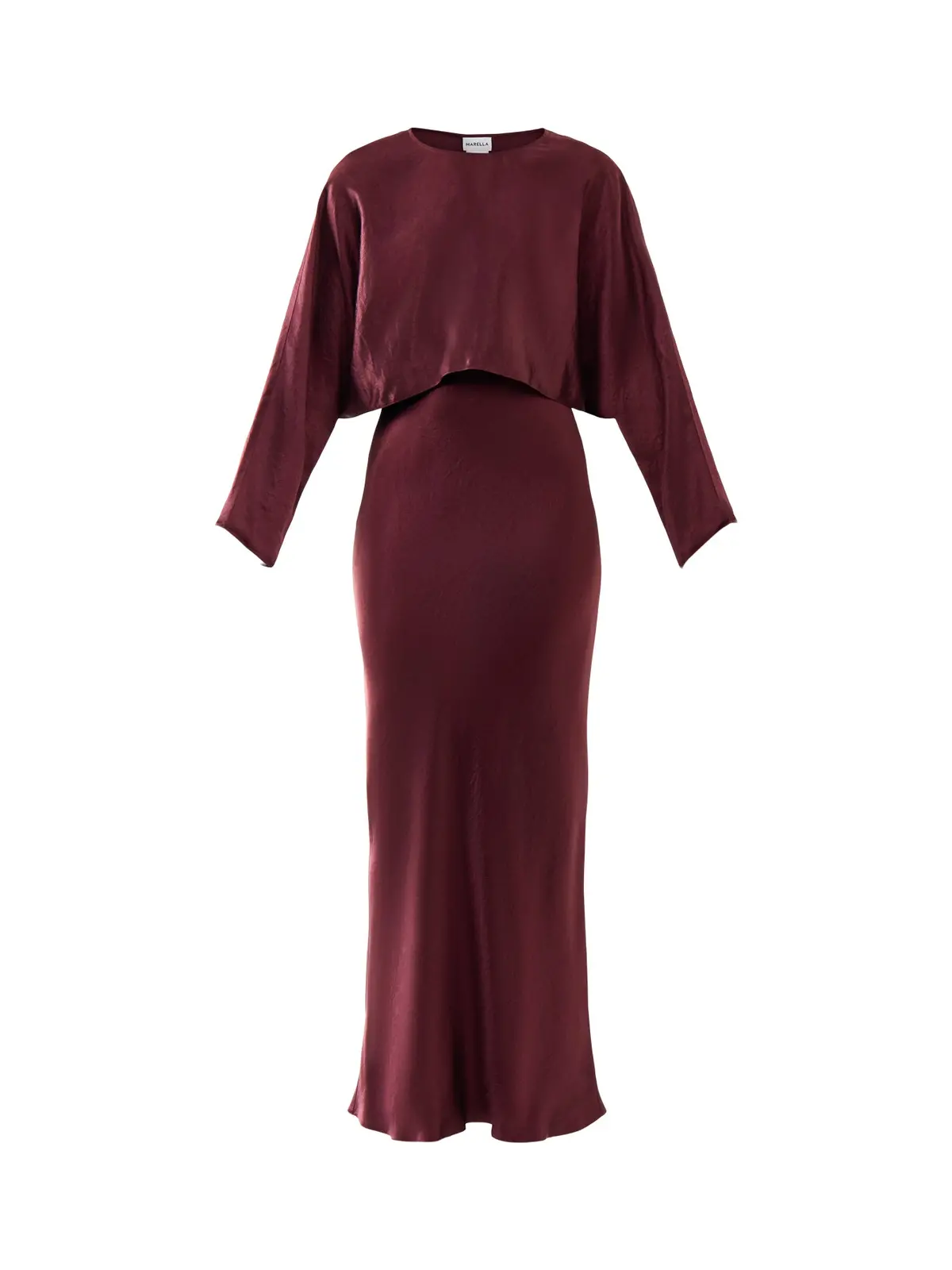 Marella Tamia Shiny Strappy Gown With Matching Bolero 1