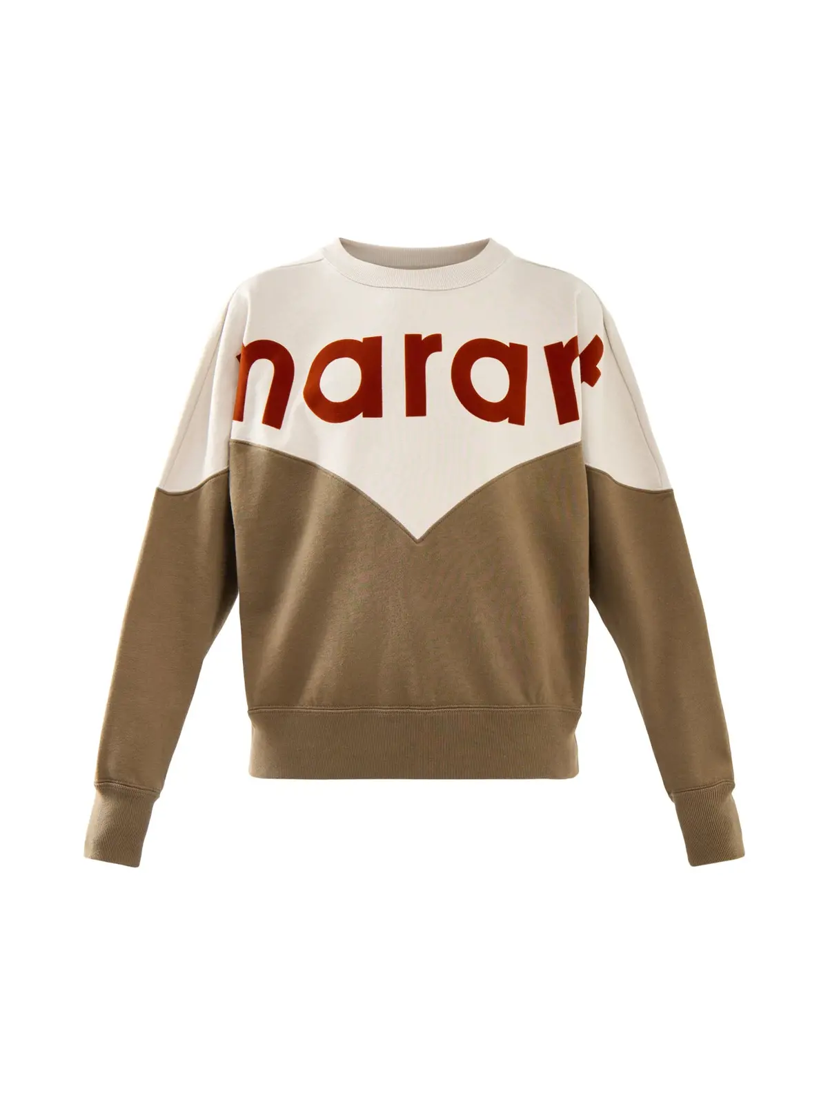 Houston-Gz Jersey Crewneck Logo Colour Block Sweatshirt 1