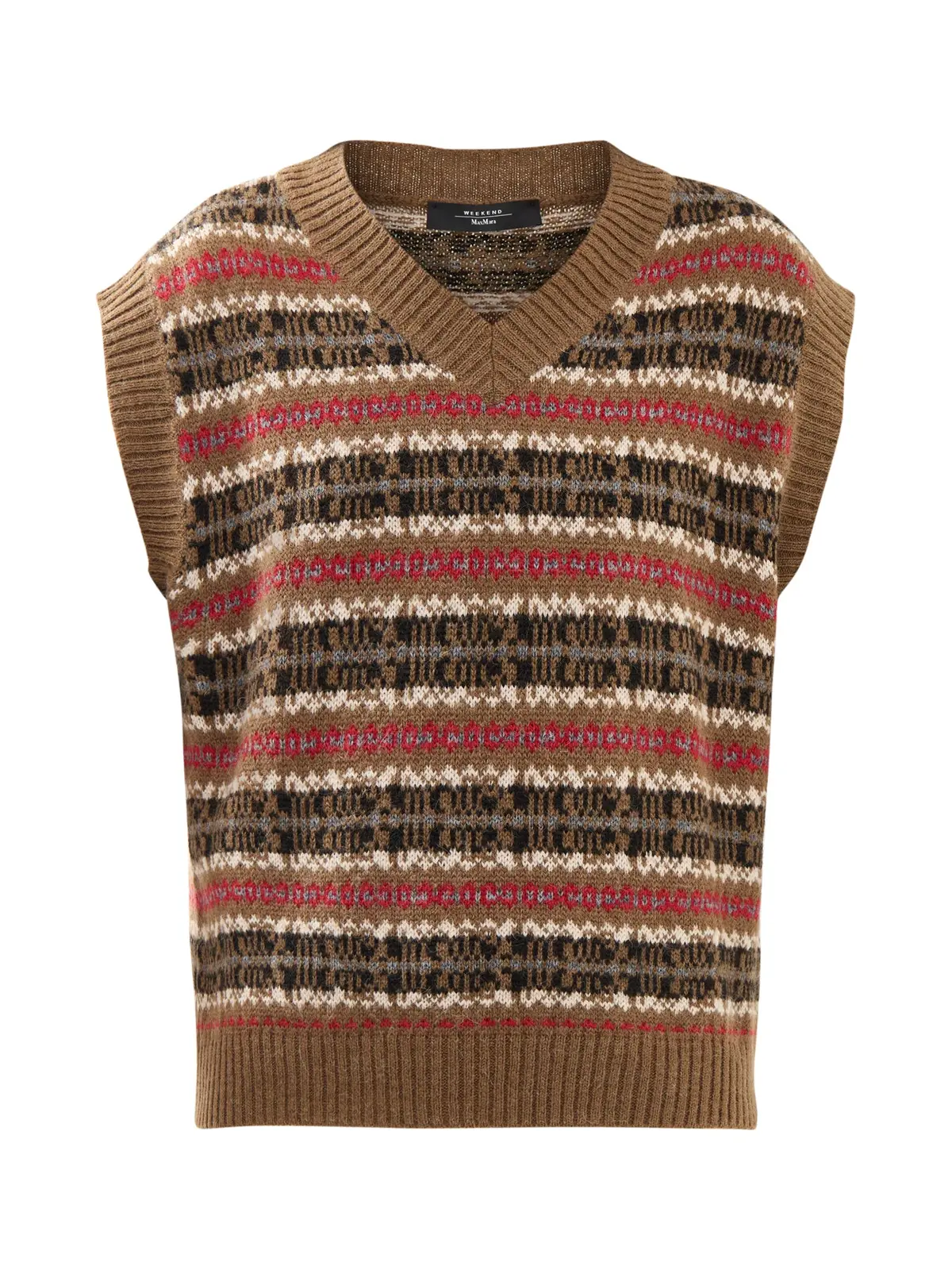 Fleres Knitted Fairisle Vest 1